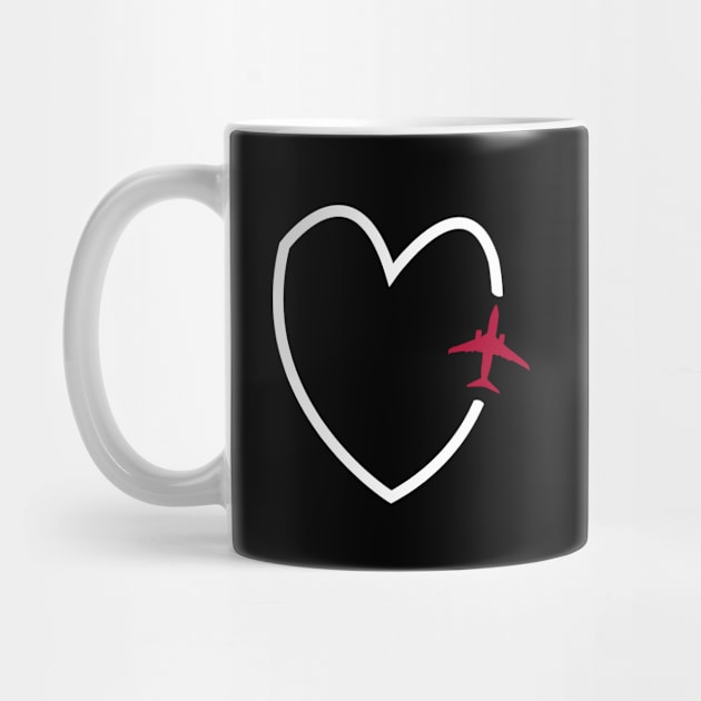 Flight attendant pilot love graphic by iilstore